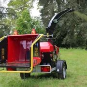 The TP175 E-ZE was one of just two fully-electric chippers at the show