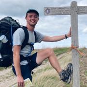 Charlie Dedman will complete a 630-mile trek for Woodland Heritage