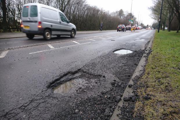 Roads in and around Devizes face 5-year wait for repair.