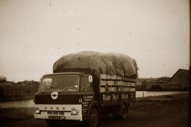 Forestry Journal: Johnsons’ first lorry, pictured in 1966.