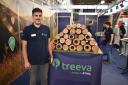 Treeva’s Robin Geiger detailed the product, which launched on the first day of the exhibition.
