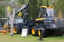 Ponsse and John Deere were among the biggest forestry names at the show