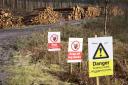 Members of the public have flouted warning signs in recent weeks on the estate