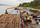 The money will go to projects that promote moving timber by sea