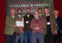 Winner of the Duke of Cornwall Award for Resilient Multipurpose Woodland Gold, Witherslack Estate.