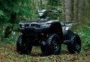 Suzuki's ATVs are widely used by tree workers