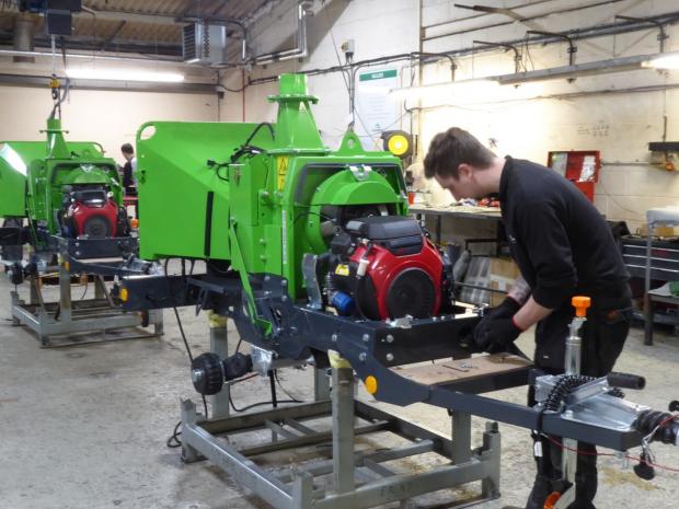 Forestry Journal: GreenMech runs seven production lines with 30 people working on assembly.