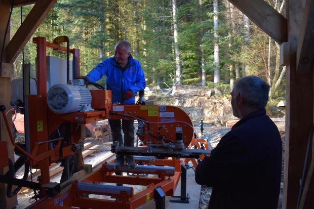 Forestry Journal: With the mill finally in place and working well, Keith is feeling happy and more than a little relieved.