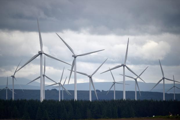 Wind farms in Scotland have been funding local services through the millions collected in business rates