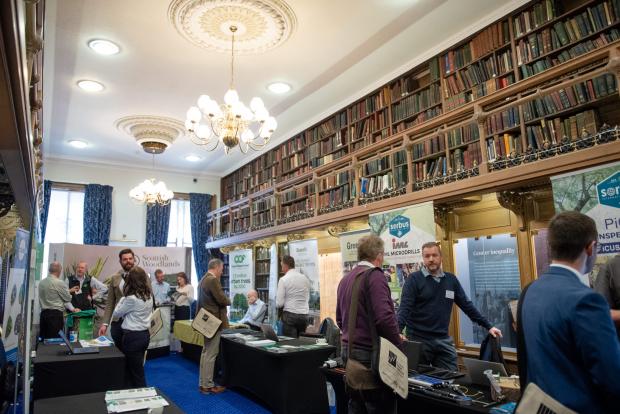 Forestry Journal: Guests could also speak to exhibitors between sessions 
