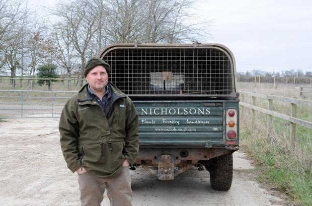 Forestry Journal: Nathan Fall, woodland manager responsible for getting the project in the ground for ‘expert providers’ Nicholsons Lockhart Garratt.