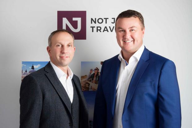 Steve Witt and Paul Harrison, founders of Not Just Travel and the Travel Franchise