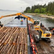 The money will go to projects that promote moving timber by sea