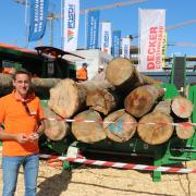 Erwin Reiter told us all about the new firewood processor
