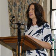 Trudy Harrison addresses guests at the recent APPGF