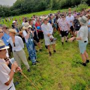 Around 1,200 guests - including foresters and farmers - turned out to the show