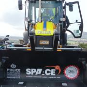 Police highlight Rural Crime Action Week at Scott’s View in the Scottish Borders