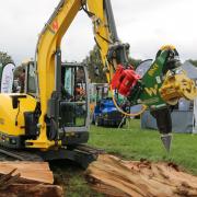 The Confor Woodland Show 2023 provided the chance to see machinery in action