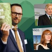 The Confor Conference saw Tom Barnes, main image, present the National Wood Strategy for England, while the likes of Richard Stanford, top, and Dr Niki Rust spoke during the event