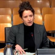 Mairi Gougeon address the Rural Affairs Committee this week