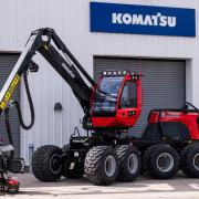The first Komatsu 951XC has arrived in the UK.