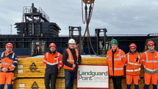 Representatives from both ABP and Landguard at the official announcement of the deal